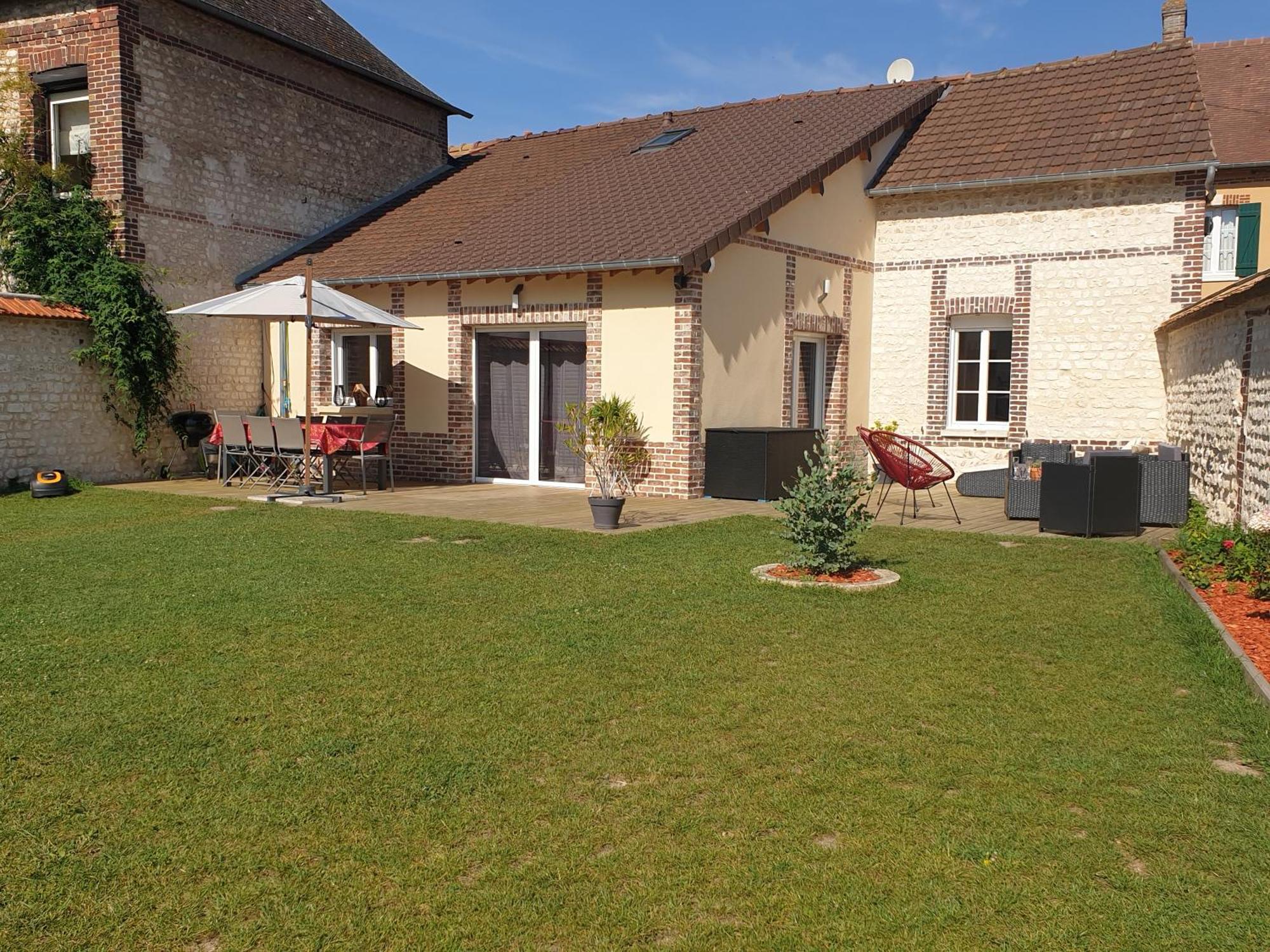 Willa Maison De Charme Avec Jardin Au Bord De L'Eure Le Vaudreuil Zewnętrze zdjęcie